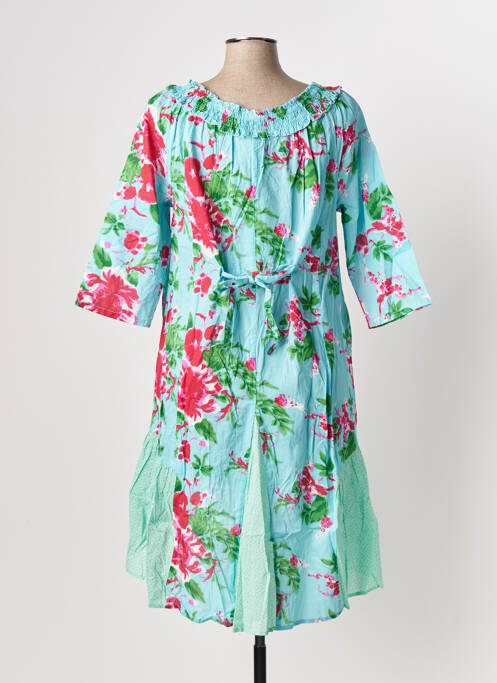 Tunique manches courtes bleu RHUM RAISIN pour femme