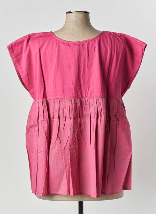 Blouse rose RHUM RAISIN pour femme