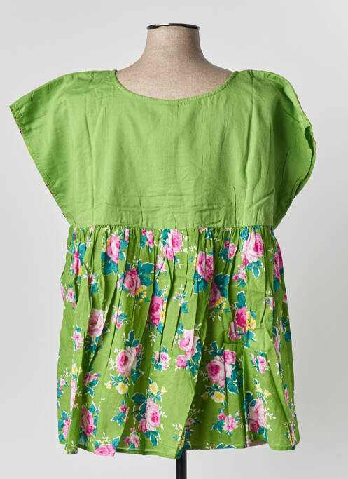 Blouse vert RHUM RAISIN pour femme