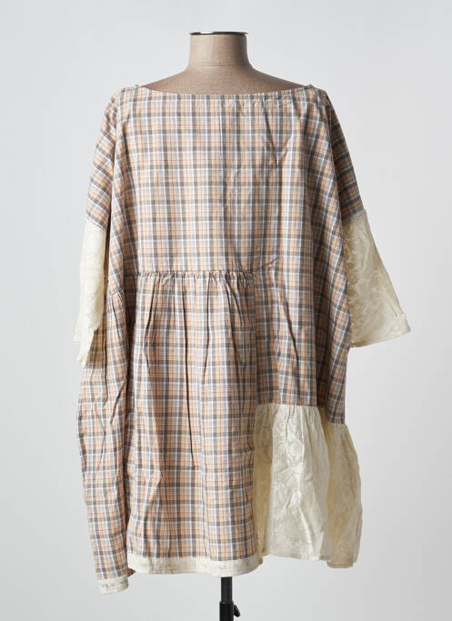 Tunique manches longues beige RHUM RAISIN pour femme