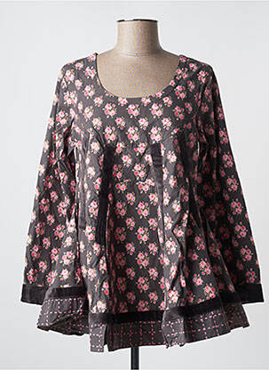 Tunique manches longues col rond rose RHUM RAISIN femme