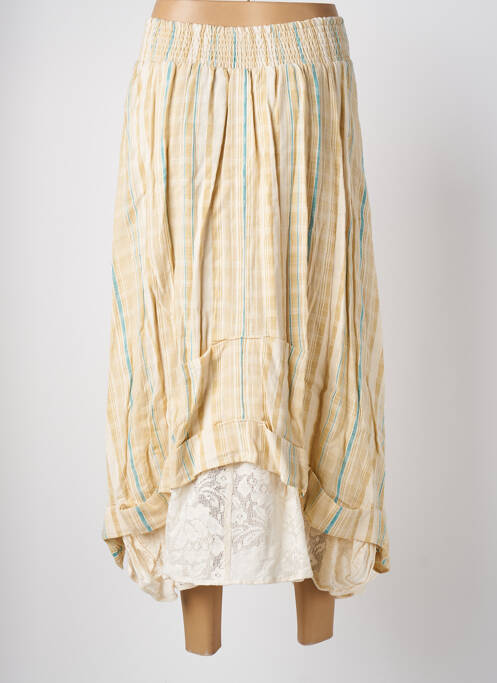 Jupe longue beige RHUM RAISIN pour femme