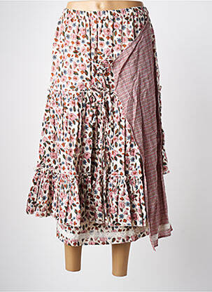 Jupe longue doublure rose RHUM RAISIN femme