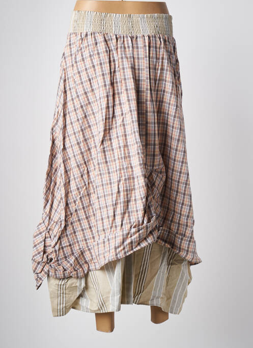 Jupe longue beige RHUM RAISIN pour femme