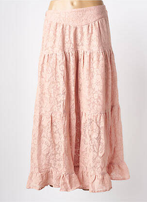 Jupe longue doublure rose RHUM RAISIN femme