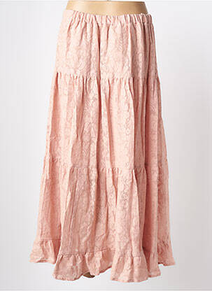 Jupe longue doublure rose RHUM RAISIN femme