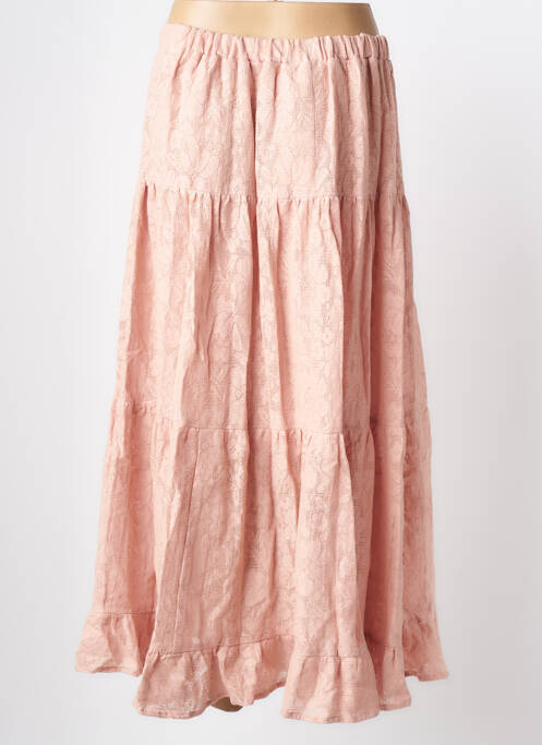 Jupe longue doublure rose RHUM RAISIN femme