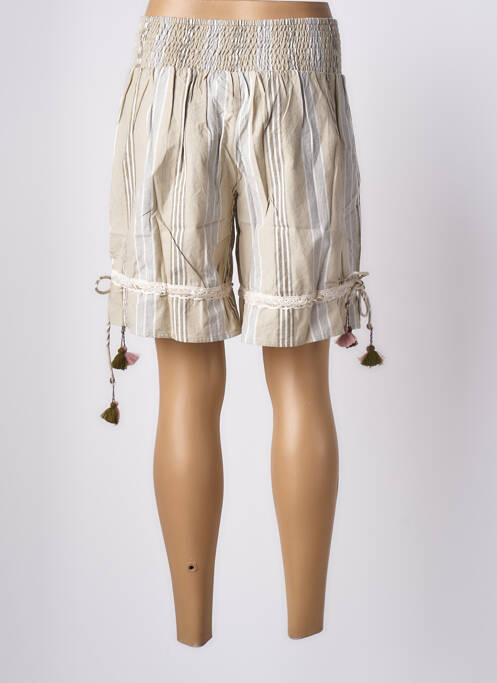 Short beige RHUM RAISIN pour femme