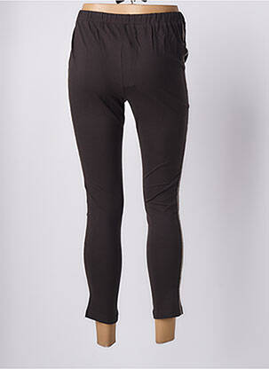 Legging tissage jersey taille normale marron RHUM RAISIN femme