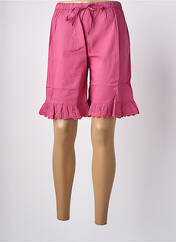 Short rose RHUM RAISIN pour femme seconde vue