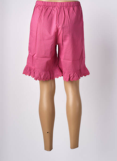 Short rose RHUM RAISIN pour femme