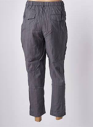 Pantalon 7/8 tissage popeline taille normale gris RHUM RAISIN femme