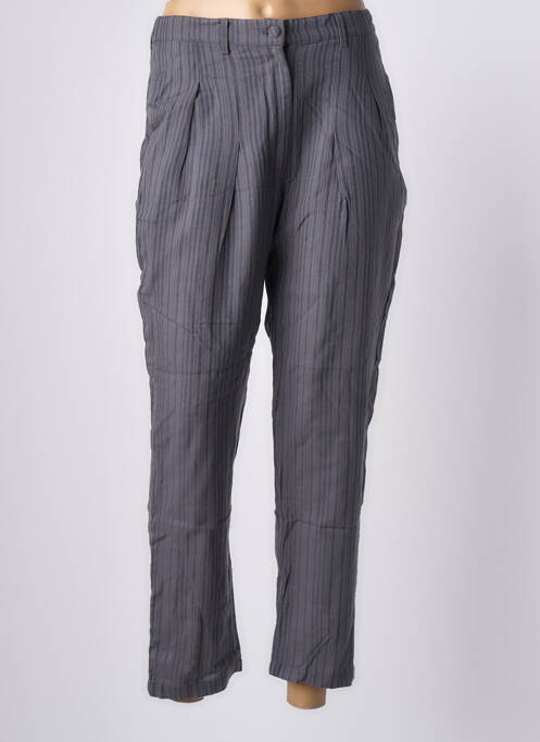 Pantalon 7/8 gris RHUM RAISIN pour femme