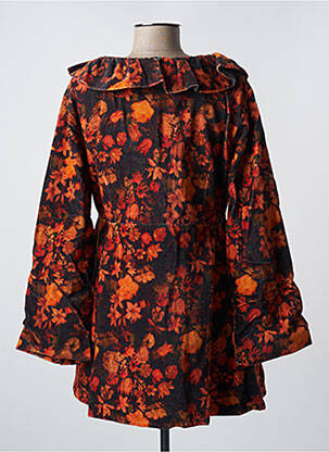 Veste casual coupe cintrée orange RHUM RAISIN femme