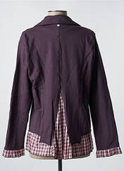 Veste casual violet RHUM RAISIN pour femme seconde vue