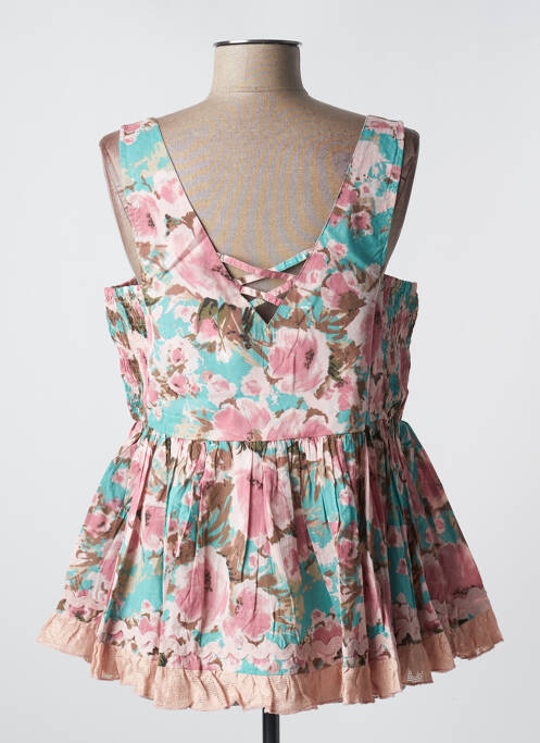 Top rose RHUM RAISIN pour femme