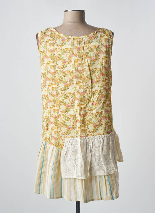 Tunique sans manche jaune RHUM RAISIN pour femme