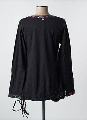 Tunique manches longues col rond noir RHUM RAISIN femme