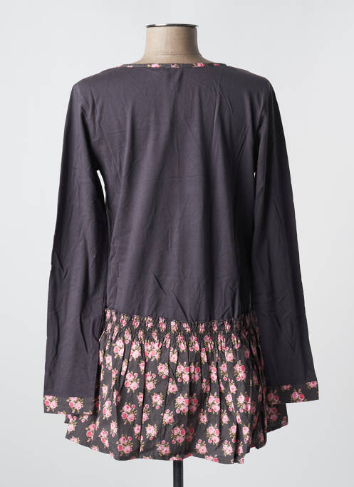 Tunique manches longues gris RHUM RAISIN pour femme