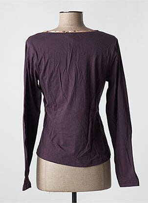 T-shirt manches longues manches longues violet RHUM RAISIN femme