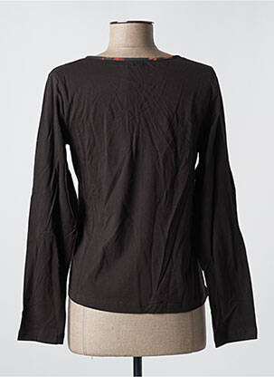 T-shirt manches longues manches longues marron RHUM RAISIN femme