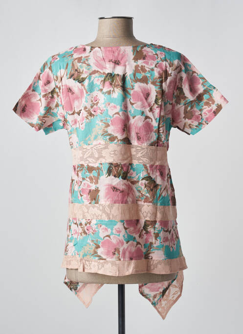 Tunique manches courtes rose RHUM RAISIN pour femme