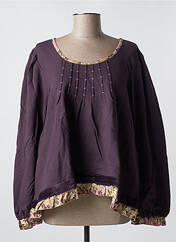 Blouse violet RHUM RAISIN pour femme seconde vue