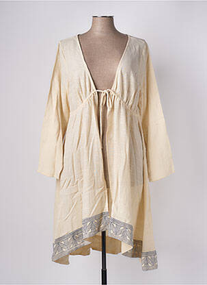 Veste casual manches longues beige RHUM RAISIN femme