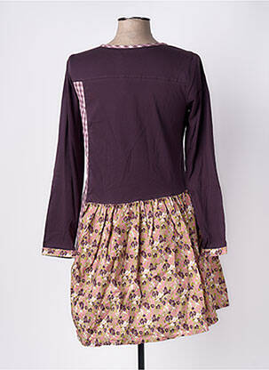 Tunique manches longues col rond violet RHUM RAISIN femme