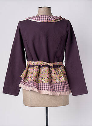 Veste casual coupe cintrée violet RHUM RAISIN femme