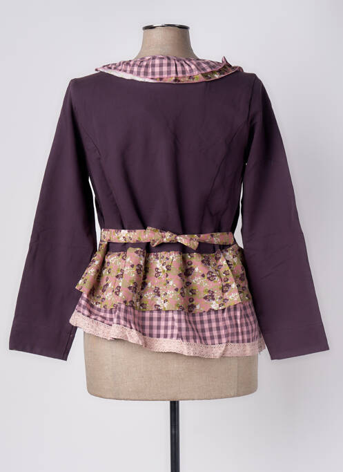 Veste casual violet RHUM RAISIN pour femme