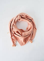 Foulard rose RHUM RAISIN pour femme seconde vue