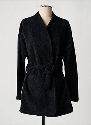 Gilet manches longues coupe cintrée noir LES ACOLYTES femme