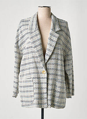 Blazer poches bleu SCARLET ROOS femme