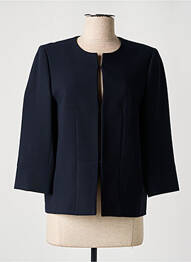 Veste chic tissage crêpe bleu EMA BLUE'S femme