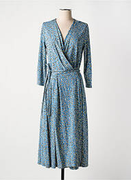 Robe longue manches longues manches longues bleu WEEKEND MAXMARA femme