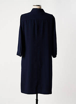 Robe mi-longue manches 3/4 manches 3/4 bleu GERARD DAREL femme