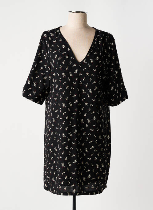 Robe mi-longue noir MAMOUCHKA pour femme