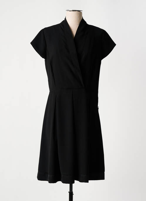 Robe mi-longue noir QUEENIE pour femme