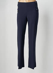 Pantalon flare bleu LADY LOL pour femme seconde vue