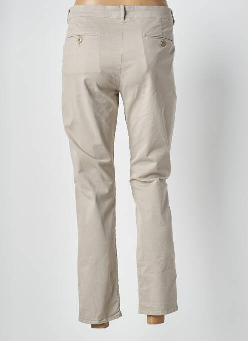 Pantalon chino gris WEEKEND MAXMARA pour femme