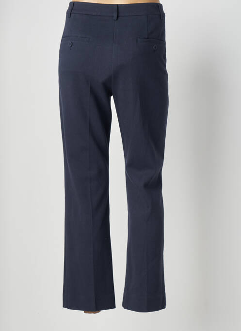 Pantalon droit bleu WEEKEND MAXMARA pour femme