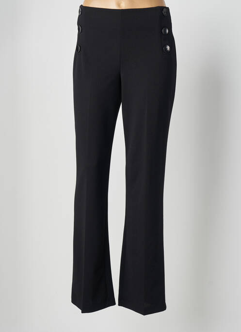 Pantalon flare noir LADY LOL pour femme