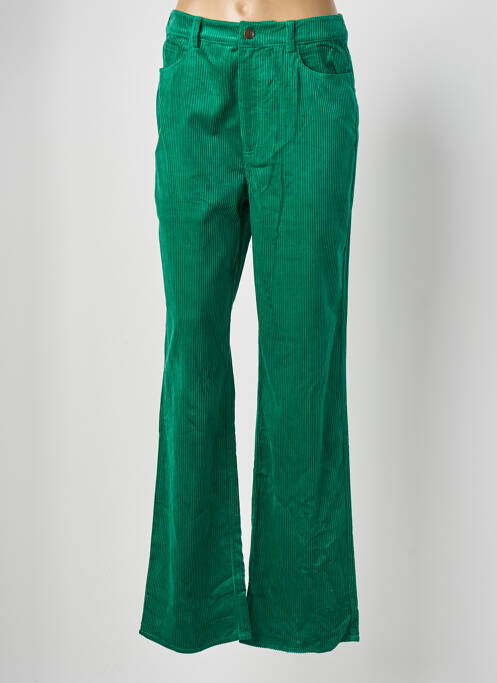 Pantalon flare vert IDANO pour femme