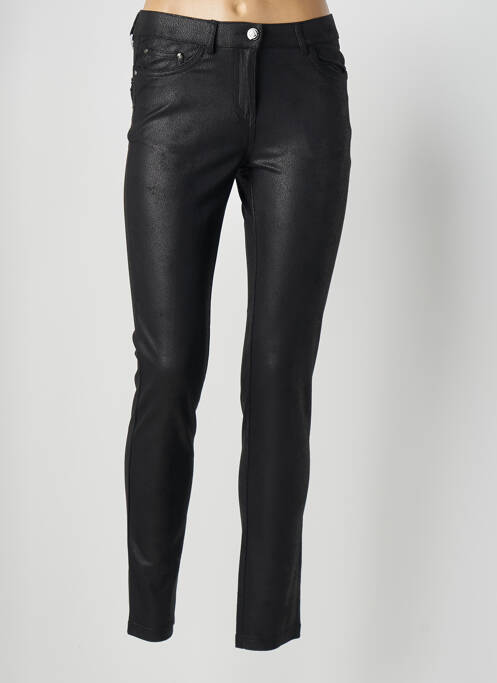 Pantalon slim noir LCDN pour femme