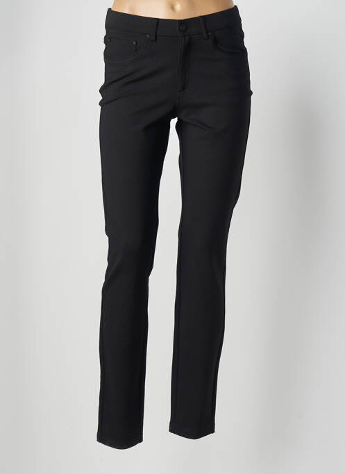 Pantalon slim noir LCDN pour femme