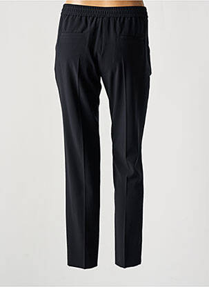Pantalon chino fermeture zippée sous rabat boutonné taille haute bleu GERARD DAREL femme