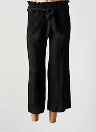 Pantacourt taille haute taille haute noir LCDN femme