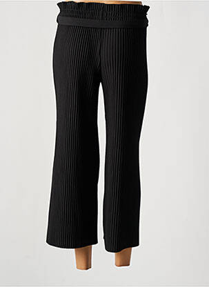 Pantacourt taille haute taille haute noir LCDN femme