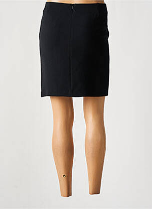 Jupe courte taille haute noir LEA LAURYL femme